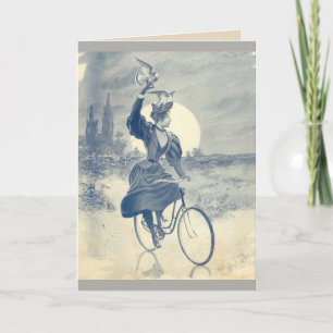 Cartão — dentro de aspas cardíacas fortes