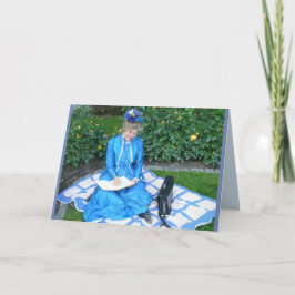 Cartão — dentro de aspas sobre livros