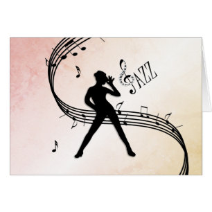 Cartão Dentro de Vazio Jazz Dance