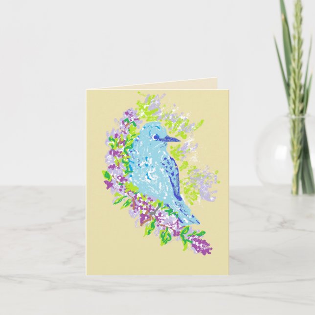 Cartão Dentro do Vazio da placa de anotação (Frente)