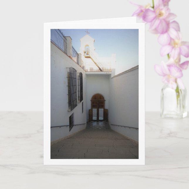 Cartão Dentro Real Monastério De San Miguel De Lliria (Orquídea)