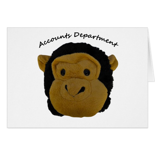 Cartão Departamento de Contas (Frente Horizontal)