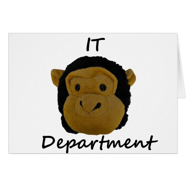 Cartão Departamento de TI (Frente Horizontal)