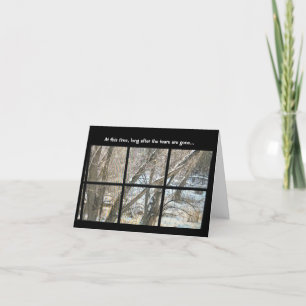 Cartão Depois que as lágrimas desaparecerem