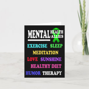 Cartão Depressão Suicida Prevenção Mental