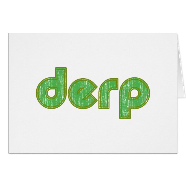 Cartão Derp 2 (Frente Horizontal)