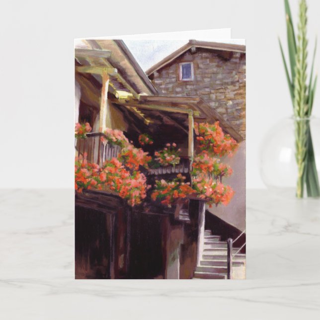 Cartão DES Fleurs de Maison do La (Frente)