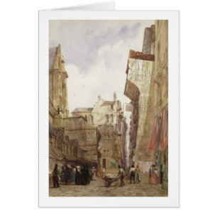 Cartão DES Pretes da rua, St Germain L'Auxerrois, Paris