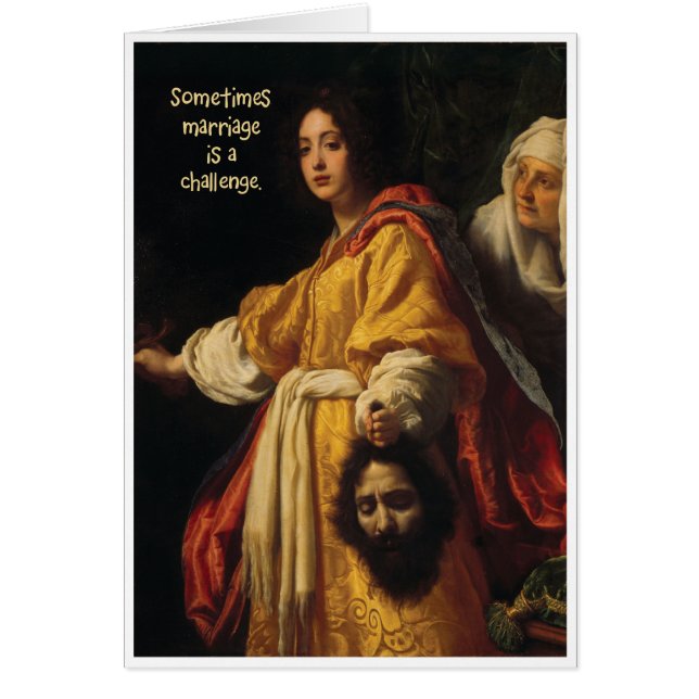 Cartão Desafio do casamento (Frente)