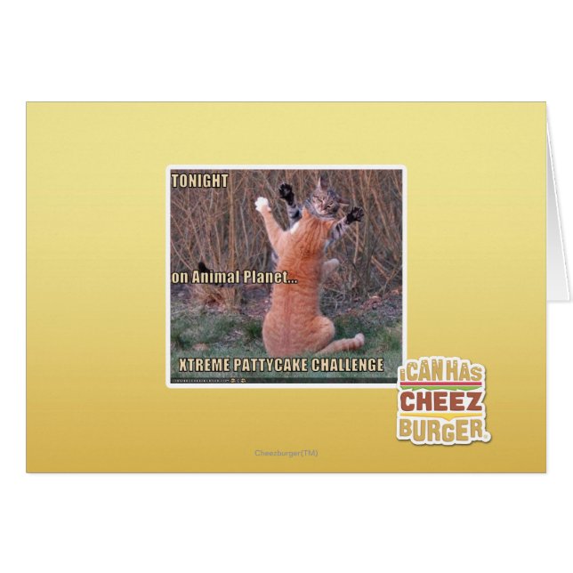 Cartão Desafio Xtreme PattyCake (Frente Horizontal)