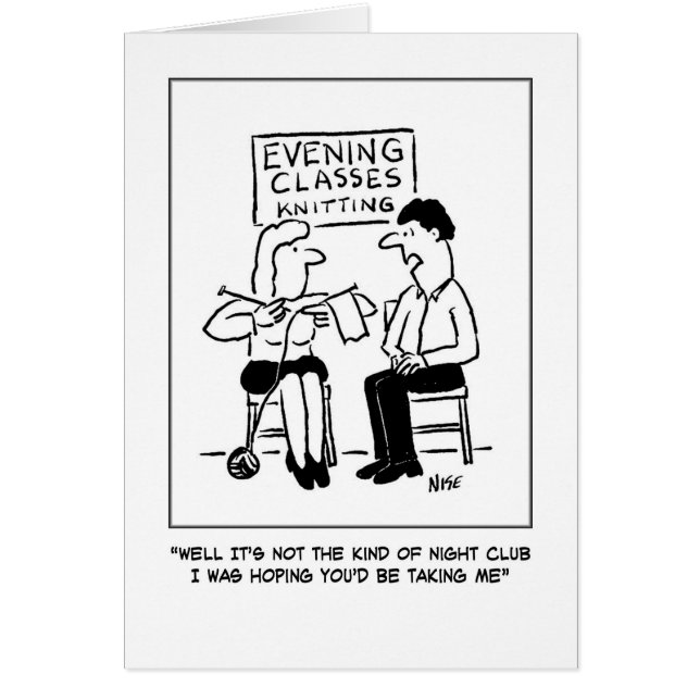 Cartão Desapontamento do clube noturno (Frente)