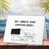 Descanse, Hidratação, Binge Stickman Vai Bem