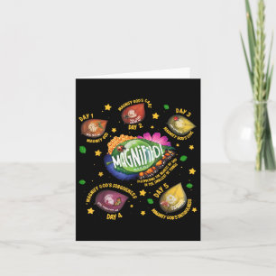 Cartão Descoberta Ampliada Da Bigidade De Deus Vbs 2025