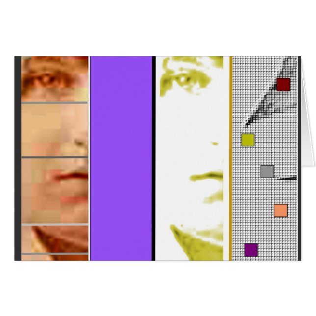 Cartão Desconstruída (Frente Horizontal)