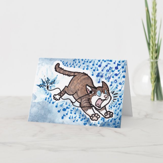 Cartão Desculpas do Cat (Frente)