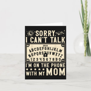 Cartão Desculpe Não Posso Falar Estou Ao Telefone Com Min