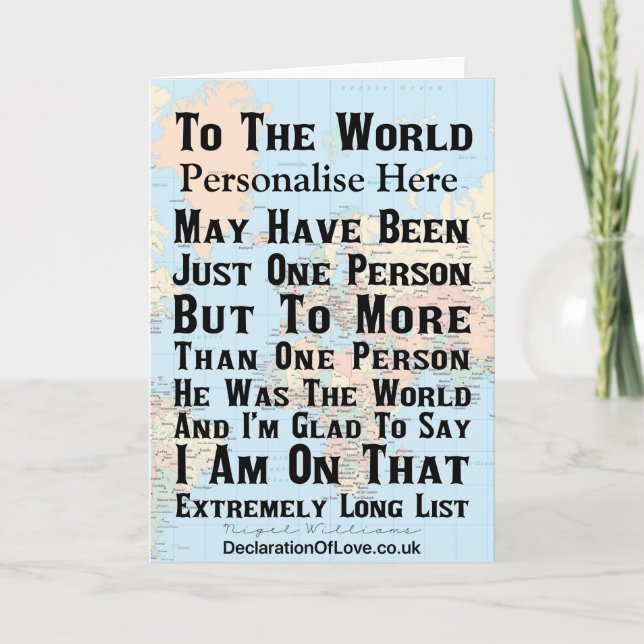 Cartão Desculpe Por Sua Perda (Frente)