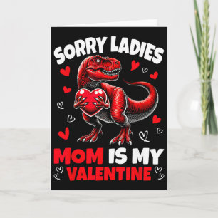 Cartão Desculpe Senhoras Mãe É Meu Dinossauro Do Dia Dos 