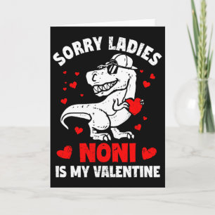 Cartão Desculpe Senhoras Noni É Meu Namorado Dinossauro M