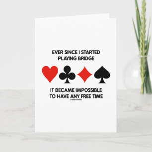 Cartão Desde Que Comecei A Fazer Ponte Impossível De Faze