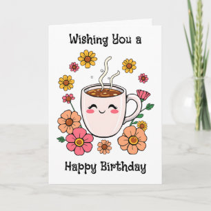 Cartão Desejando-lhe um feliz aniversário