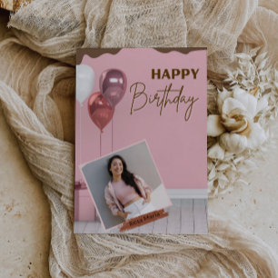 Cartão Desejando um Dia Cheio de Alegria