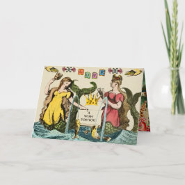 Cartão Desejo de aventura mágica