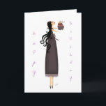 Cartão Desejo do aniversário<br><div class="desc">Desejo do aniversário</div>