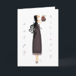 Cartão Desejo do aniversário<br><div class="desc">Desejo do aniversário</div>