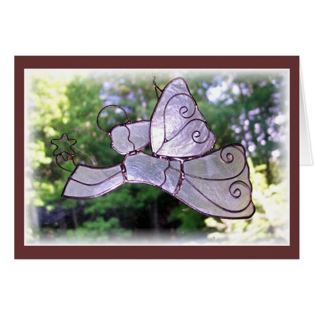 Cartão Desejo em uma estrela (Frente Horizontal)