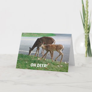 Cartão Desejos de Aniversário com atraso humorístico