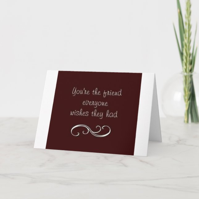 CARTÃO **DESEJOS DE ANIVERSÁRIO** PARA MEU VERDADEIRO **M (Frente)