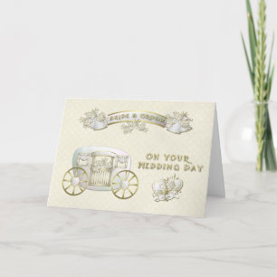 Cartão Desejos de Casamento