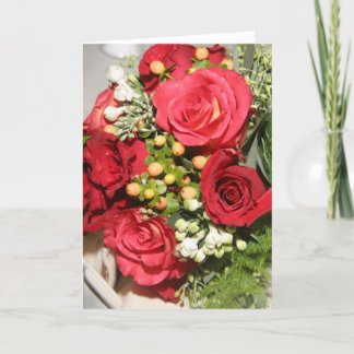 Cartão Desejos de Casamento