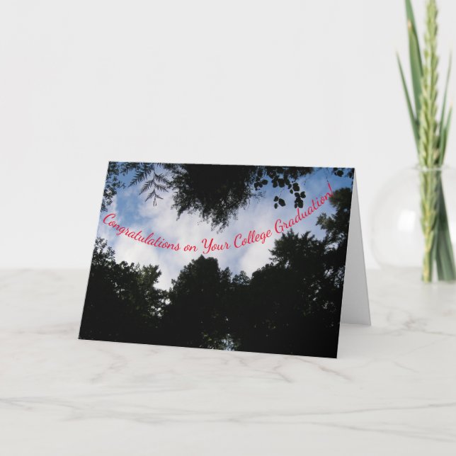 Cartão Desejos do formandos (Frente)