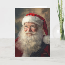 Cartão Desejos Quentes do Coração do Natal