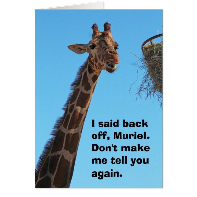 Cartão Desembarace de Muriel (Frente)