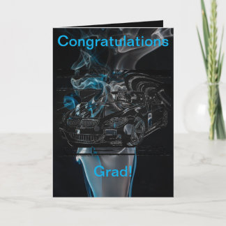 Cartão desenho de montagem de tinta - carro esportivo, a