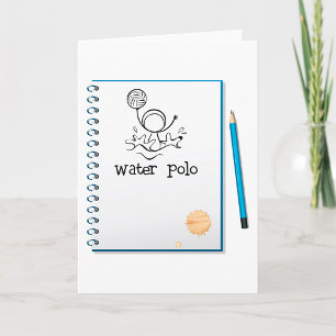 Cartão Desenho De Poodle Aquático Desenho De Água Desendu