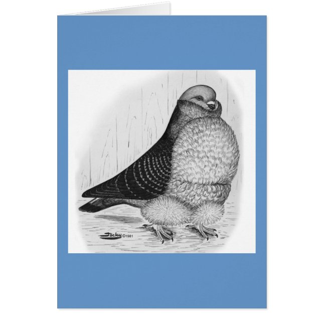 Cartão Desenho de Tinta de Coroa Chinesa (Frente)