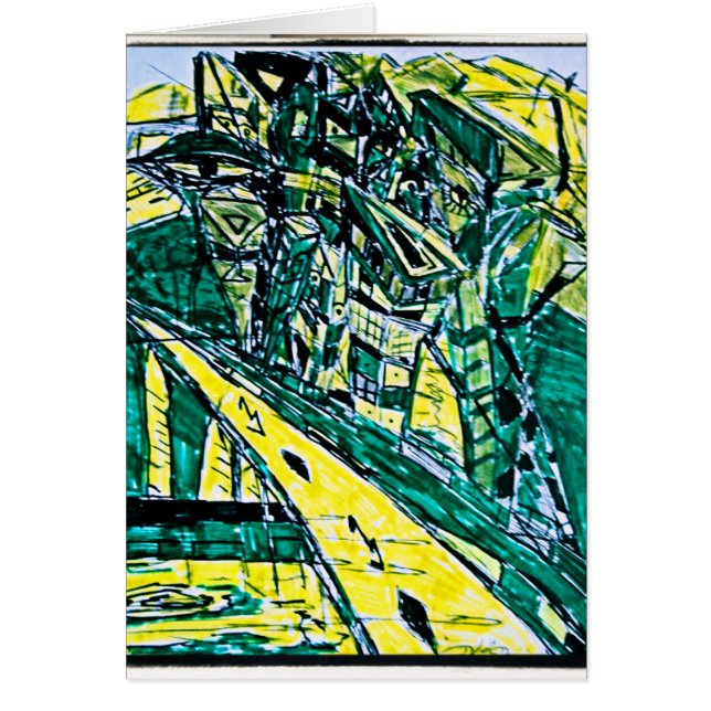 CARTÃO DESENHO ESMERALDA DA CIDADE (Frente)