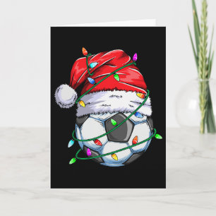 Cartão Desenho Esportivo de Futebol do Papai Noel Ll - Jo