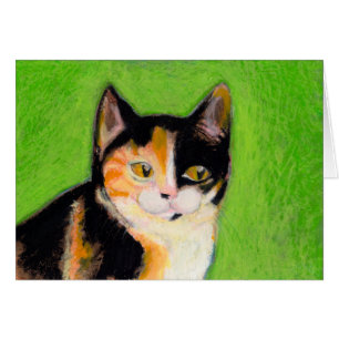 Cartão Desenho original bonito do divertimento da arte do