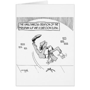 Cartão Desenhos animados 3169 de Freud