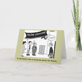 Cartão Desenhos animados cómicos e originais por Mike