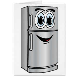 Cartão Desenhos animados de aço inoxidável do