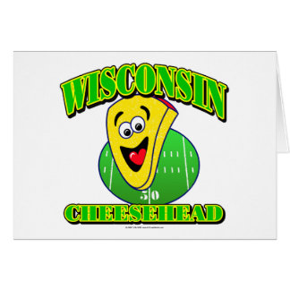 Cartão Desenhos animados de CheeseHead