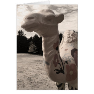 Cartão deserto de minas