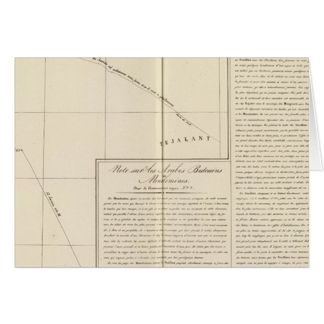 Cartão Deserto do Saara, África 13 (Frente Horizontal)