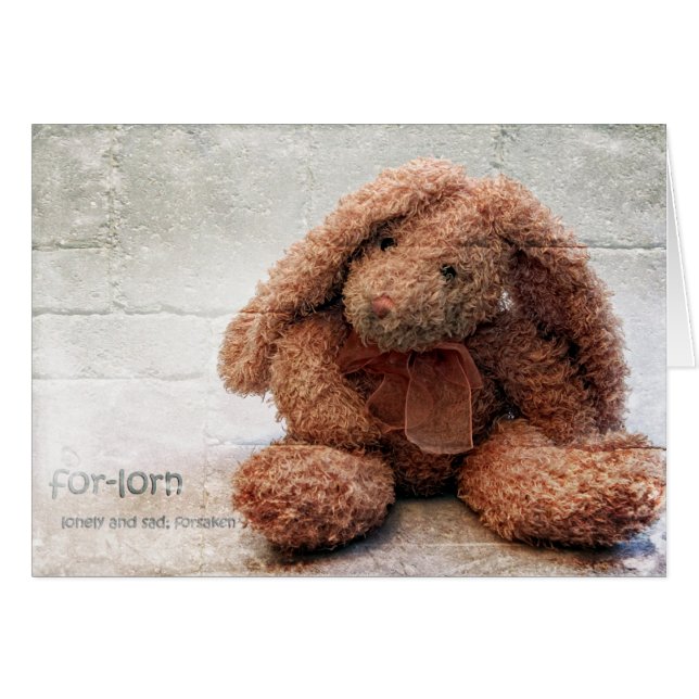 Cartão Desesperado (Frente Horizontal)